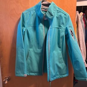 Turquoise women’s jacket